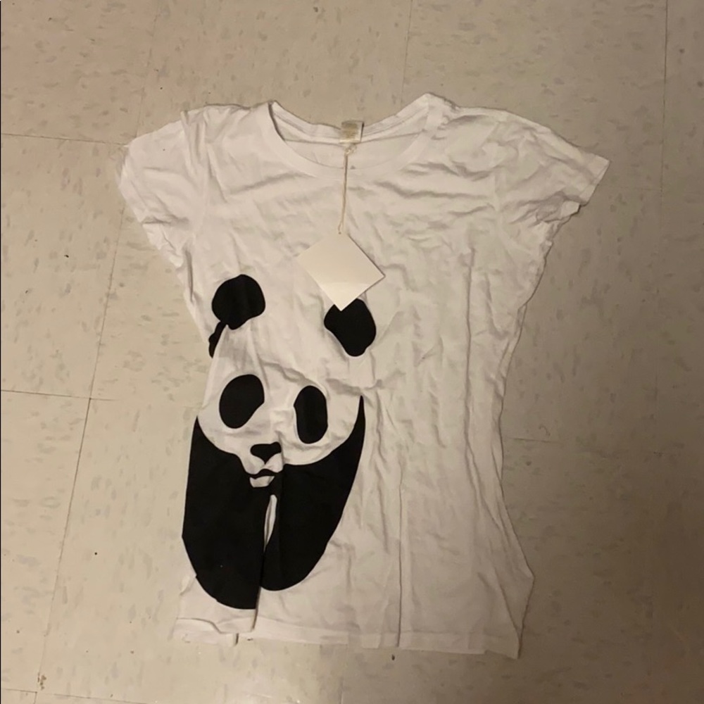 WWF panda tee.